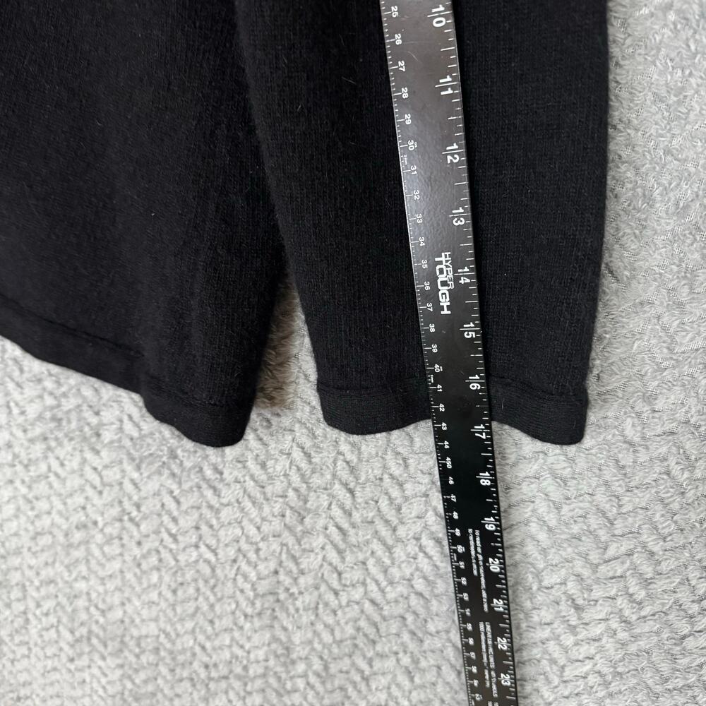 Banana Republic Women’s Black Wool Angora Rabbit Hair Cardigan Classic Chic XL - Picture 7 of 8